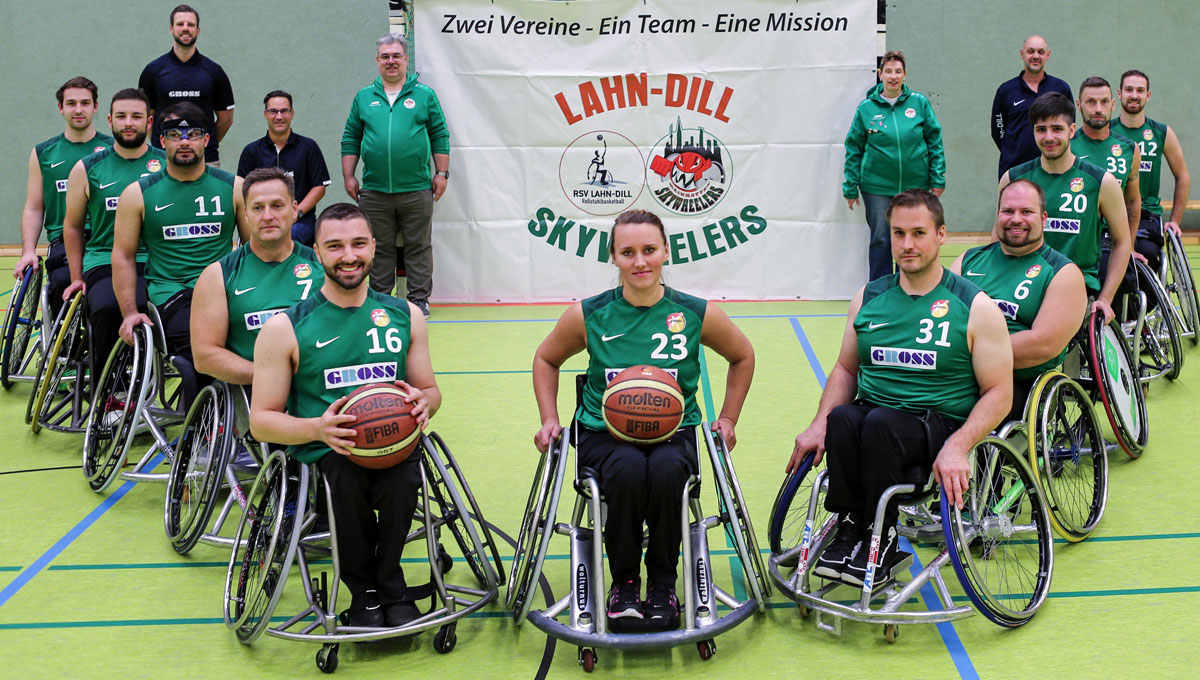 Die Lahn-Dill Skywheelers sind Meister der 2. Bundesliga Süd (Foto: Harald Appel).